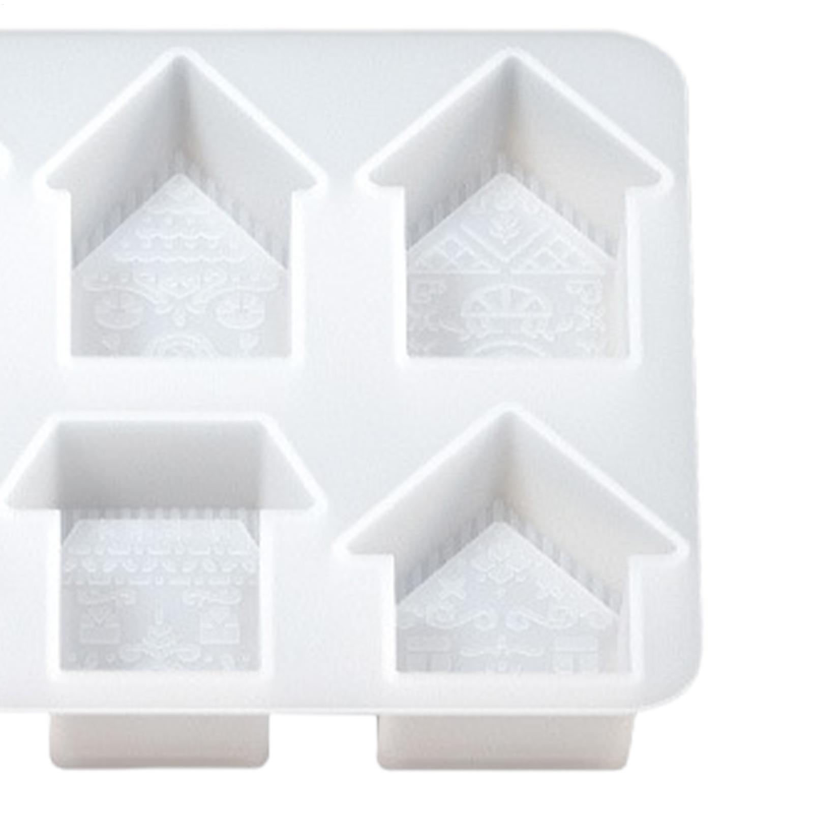 Art Craft House Making - Candle Making Molds 8 Cavity House