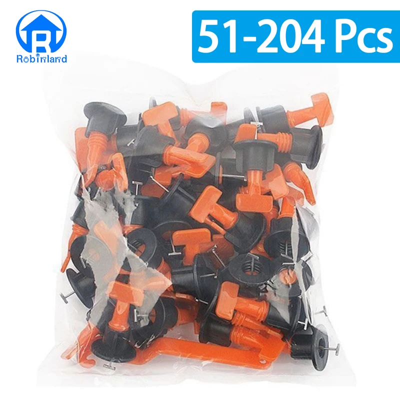 Polymer Clay Set - 51-204Pcs Floor Tile Leveling System Clips