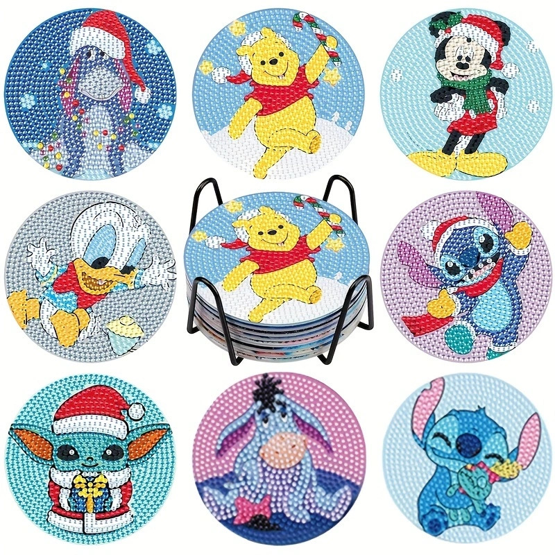 Art Craft Disney - Cartoon Disney Stitch Mickey Minnie DIY