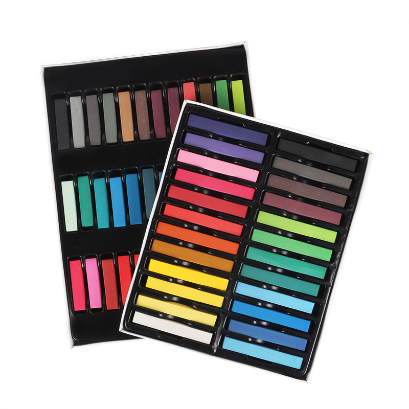 Chalk Pastel Set - Crayons Soft Dry Pastel 6/12/24/36 Colors/Set