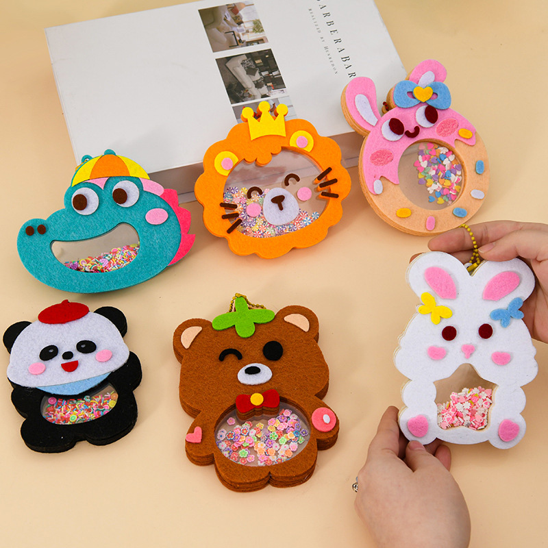 Art And Craft Nature - DIY Animal Shake Pendant Art Craft
