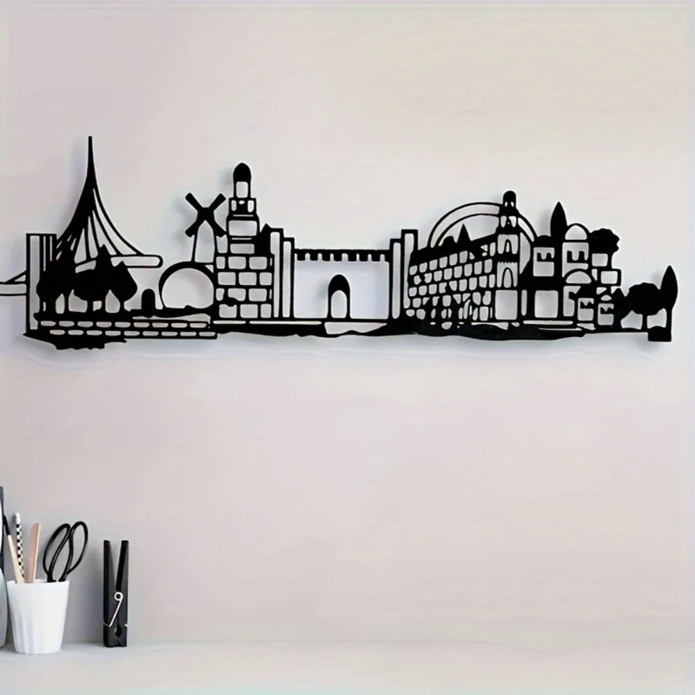Art & Craft On Wild Animals For Preschoolers - CIFBUY Iron Wall Art Jerusalem Skyline