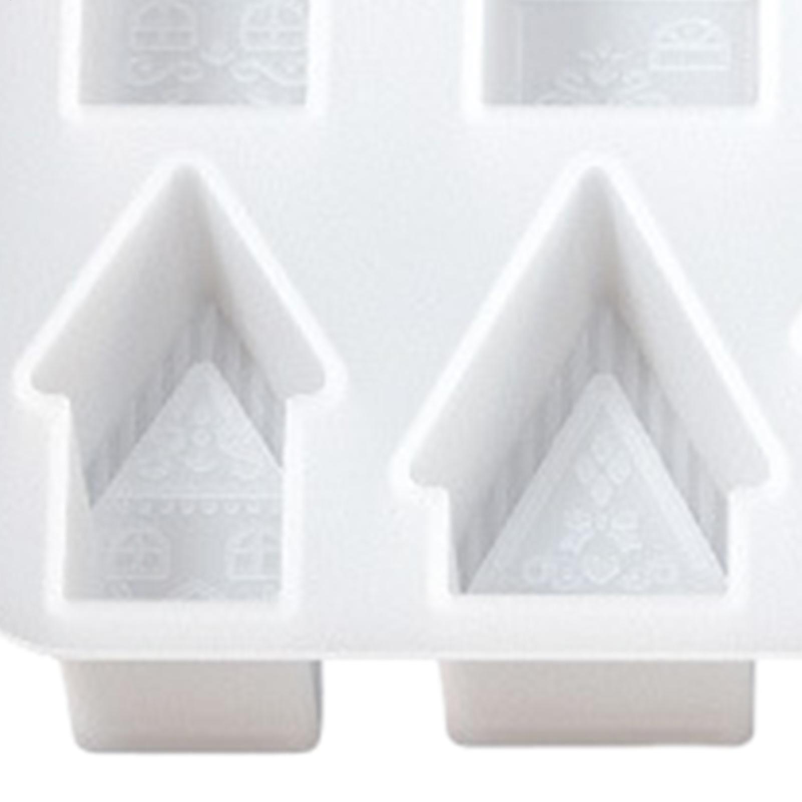 Art Craft House Making - Molds For Candles 8 Cavity House