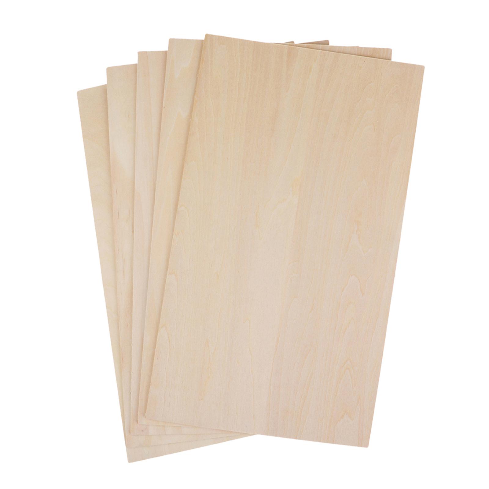 10Pcs Wood Sheets Unfinished B - огляд і ціна Art Craft House Making