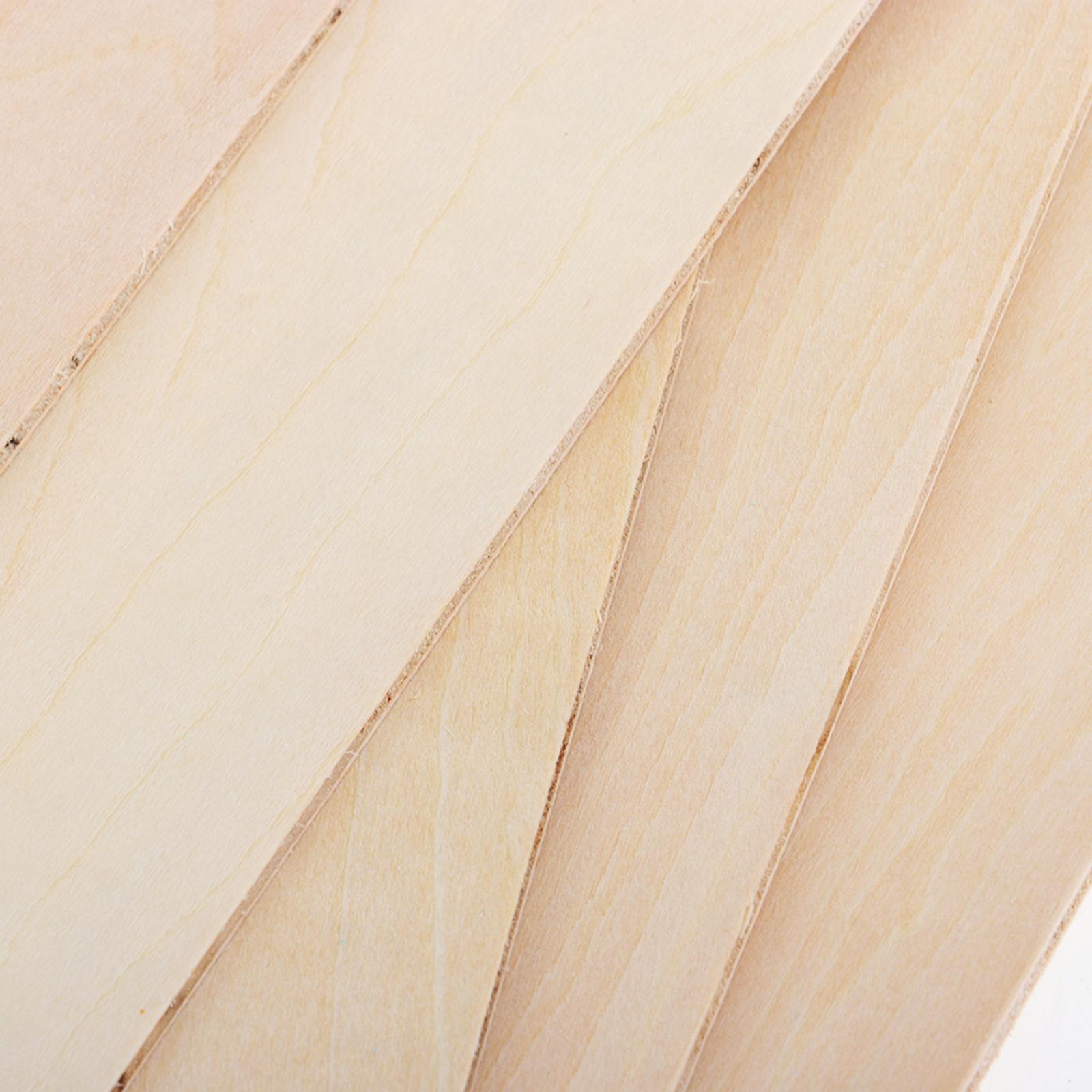 10Pcs Wood Sheets Unfinished B - огляд і ціна Art Craft House Making