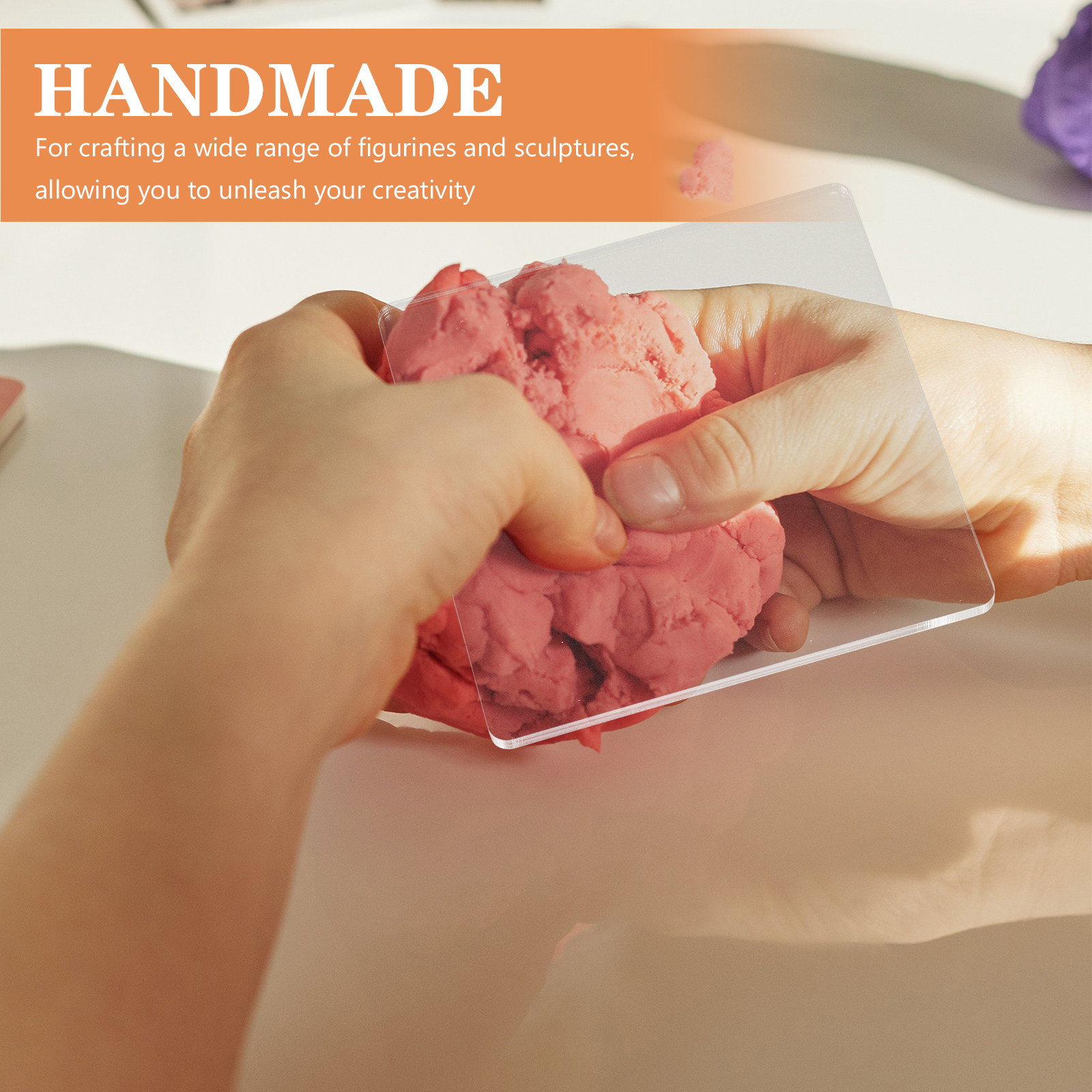 3Pcs Acrylic Clay Press Board  - огляд і ціна Polymer Clay Set