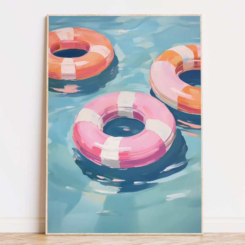 Colorful Pool Float Lifebuoy P - огляд і ціна Art Craft House