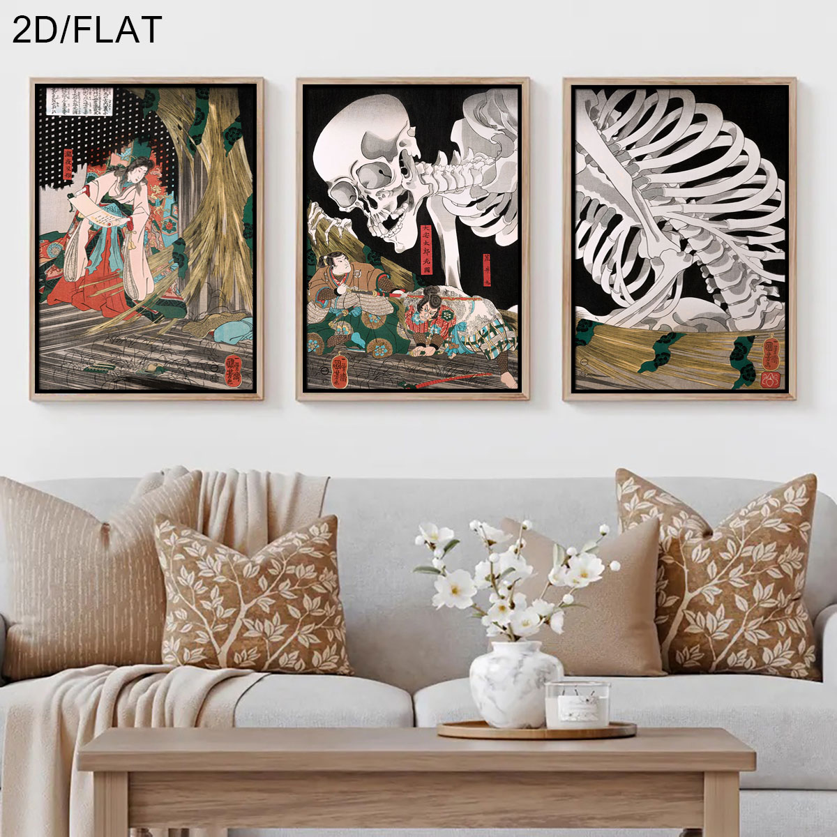 3pcs Retro Japanese Takiyasha  - огляд і ціна Art Craft House