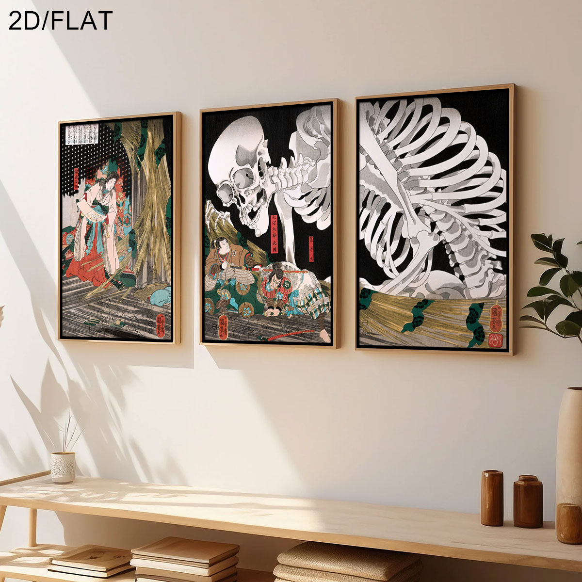 3pcs Retro Japanese Takiyasha  - огляд і ціна Art Craft House