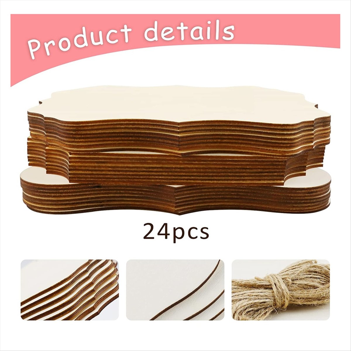 A56K 24 Pcs Unfinished Hanging - огляд і ціна Art Craft Door