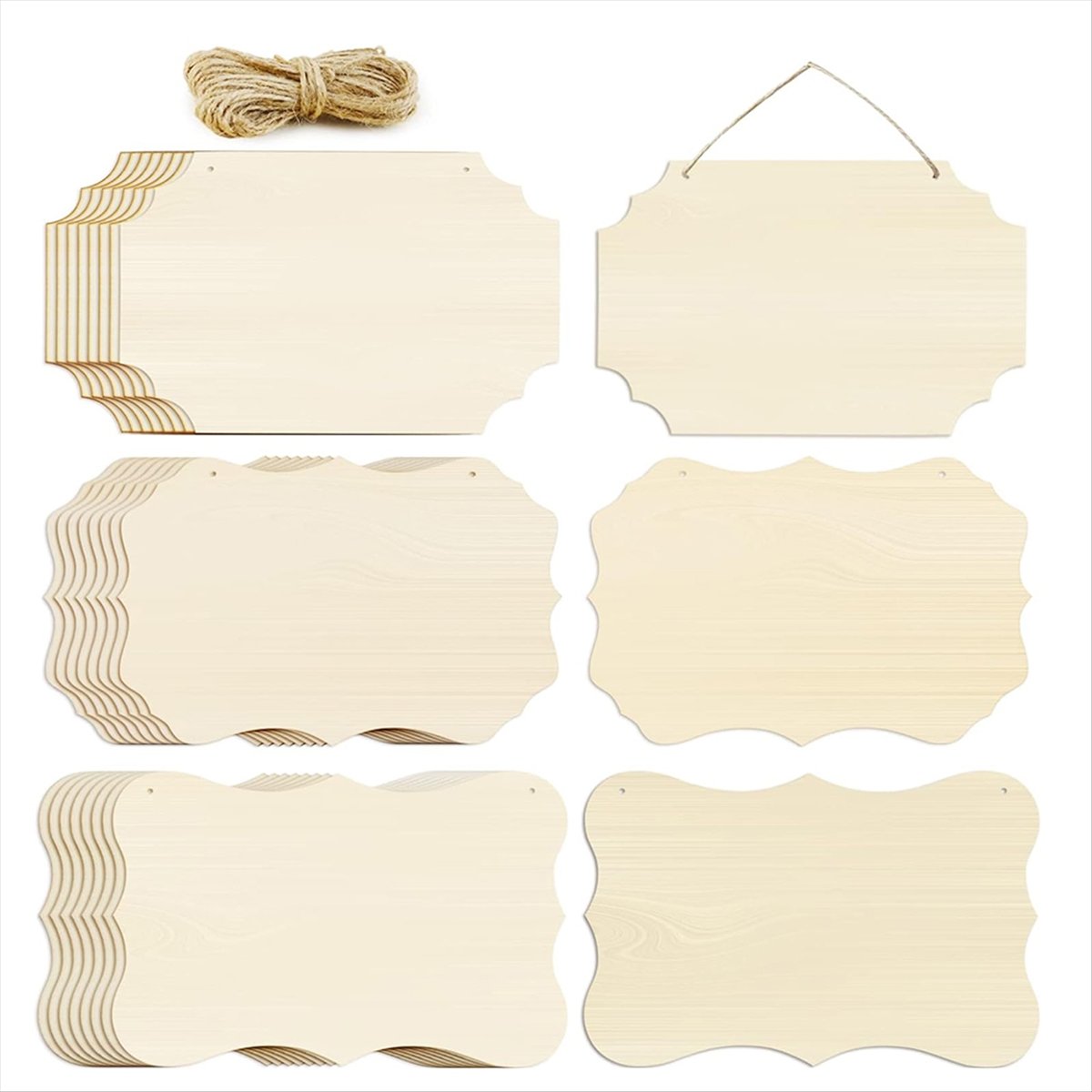 A56K 24 Pcs Unfinished Hanging - огляд і ціна Art Craft Door