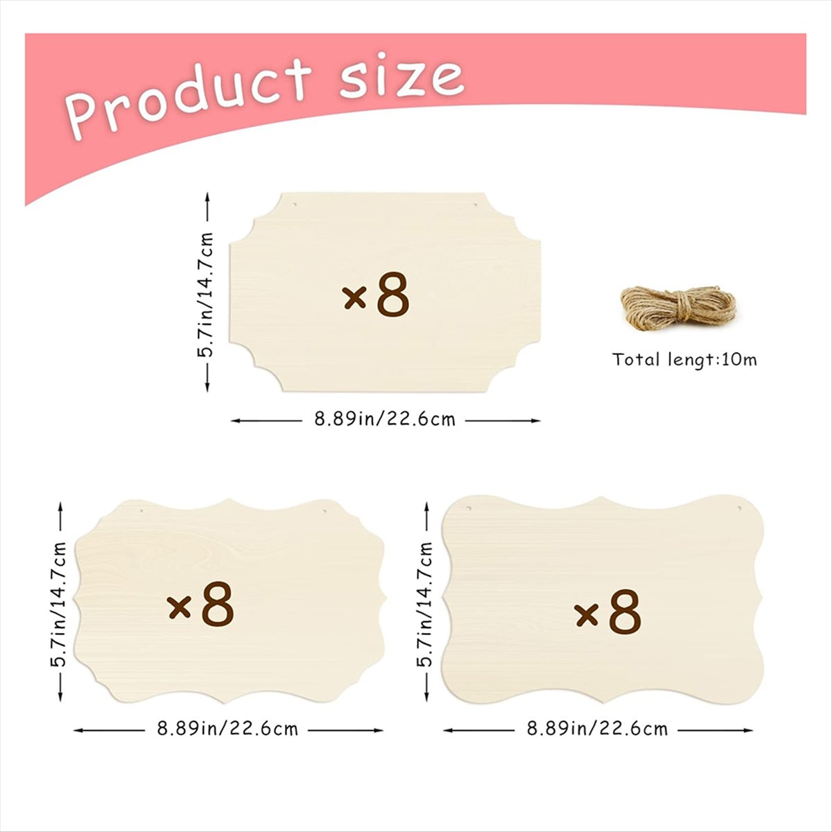 A56K 24 Pcs Unfinished Hanging - огляд і ціна Art Craft Door