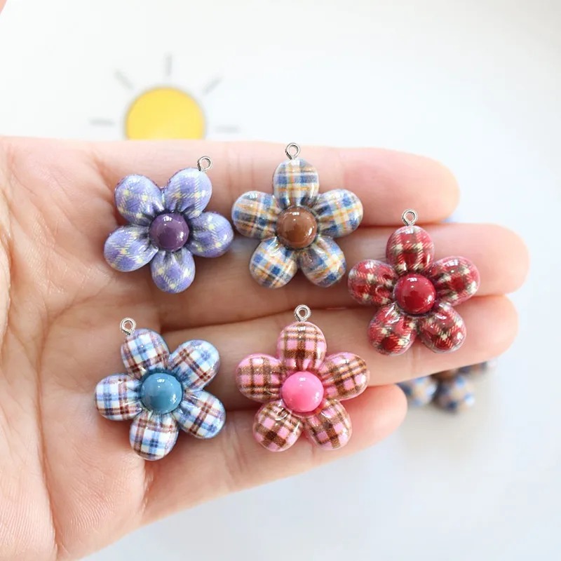 10Pcs Sweet Flower Planar Resi - огляд і ціна Art Craft Accessories