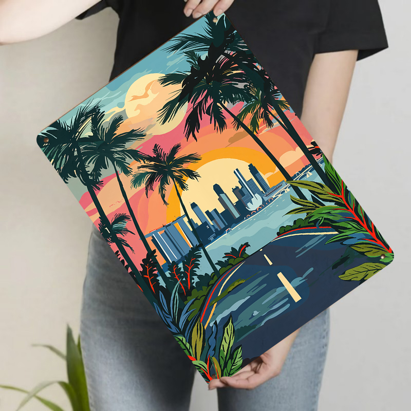Tropical Sunset Singapore Skyl - огляд і ціна Art Craft Definition