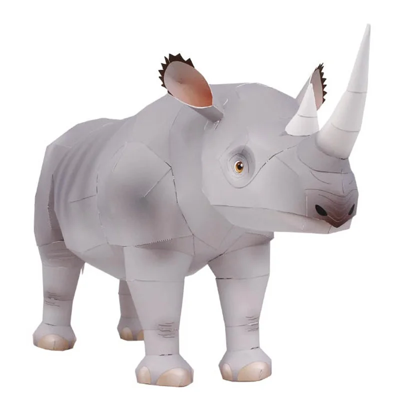 Rhinoceros Hook-lipped Handmad - огляд і ціна Art And Craft Nature
