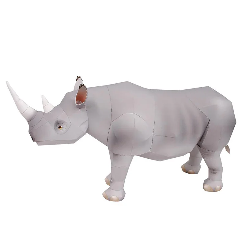 Rhinoceros Hook-lipped Handmad - огляд і ціна Art And Craft Nature
