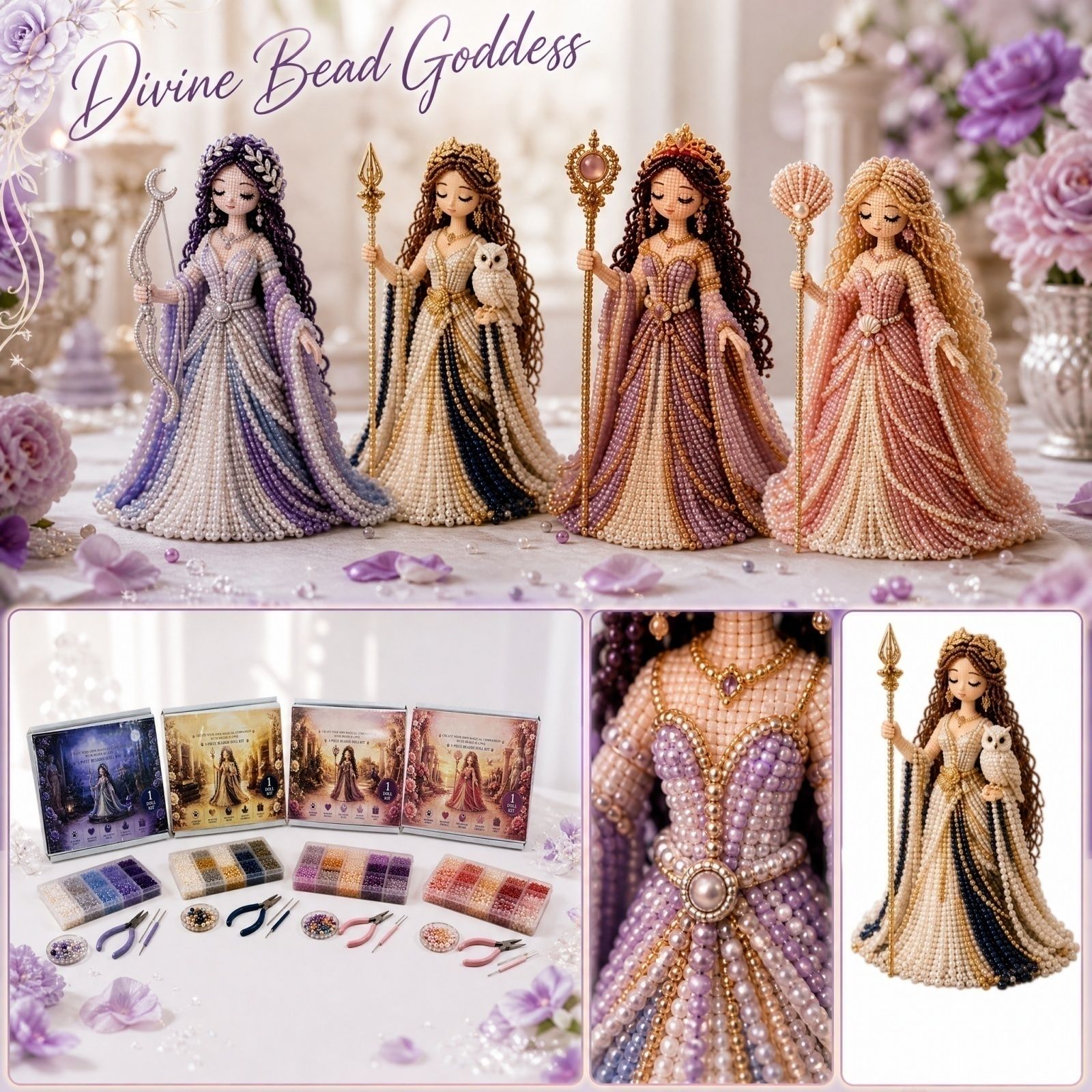 Divine Beaded Goddess DIY Craf - огляд і ціна Art Craft House Making