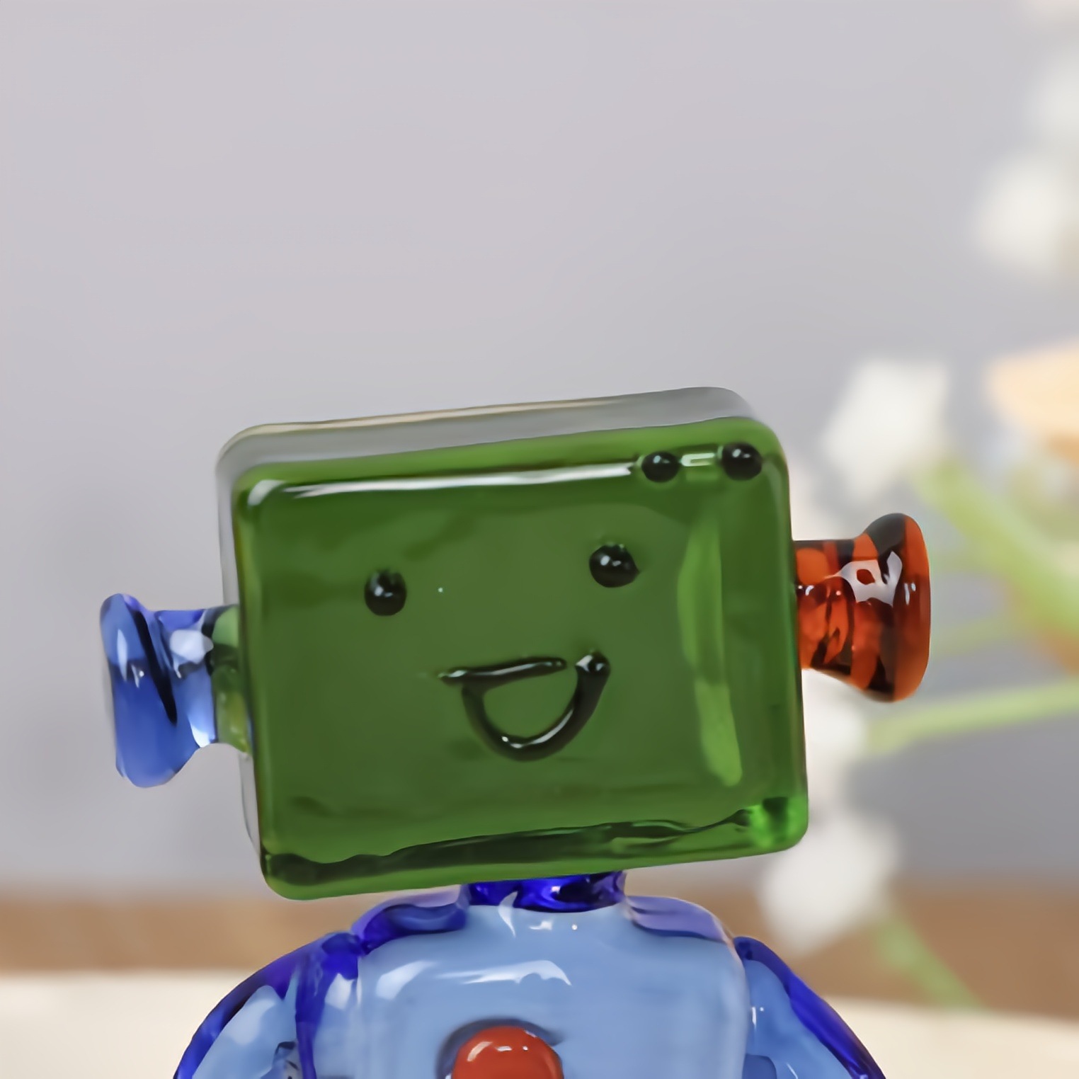 Glass Handmade Unique Robot Fi - огляд і ціна Art Craft Robot