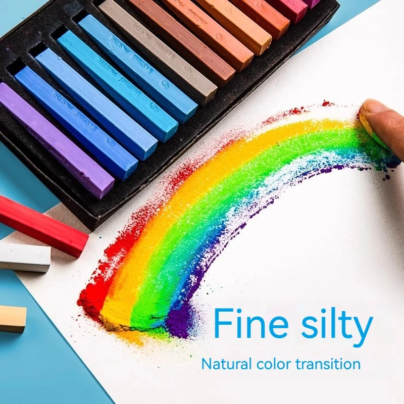 Artist Chalk Stick Set 12/24/3 - огляд і ціна Chalk Pastel Set