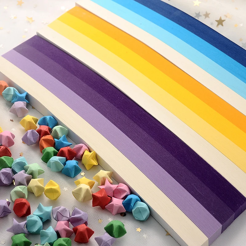 540 Sheets Lucky Origami Stars - огляд і ціна Art Craft Birthday Party