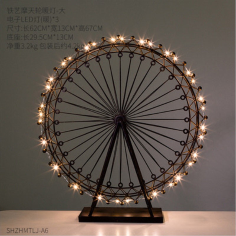 Iron art Ferris wheel decorati - огляд і ціна Art Craft Restaurant