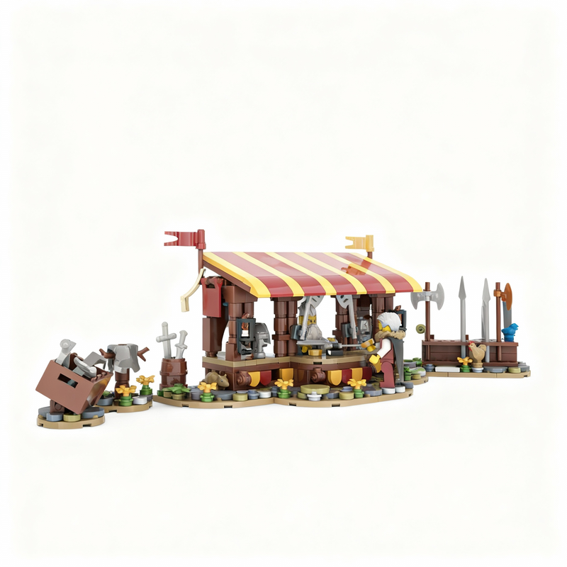 367pcs MOC Armor Market Castle - огляд і ціна Art Craft Ideas For Christmas