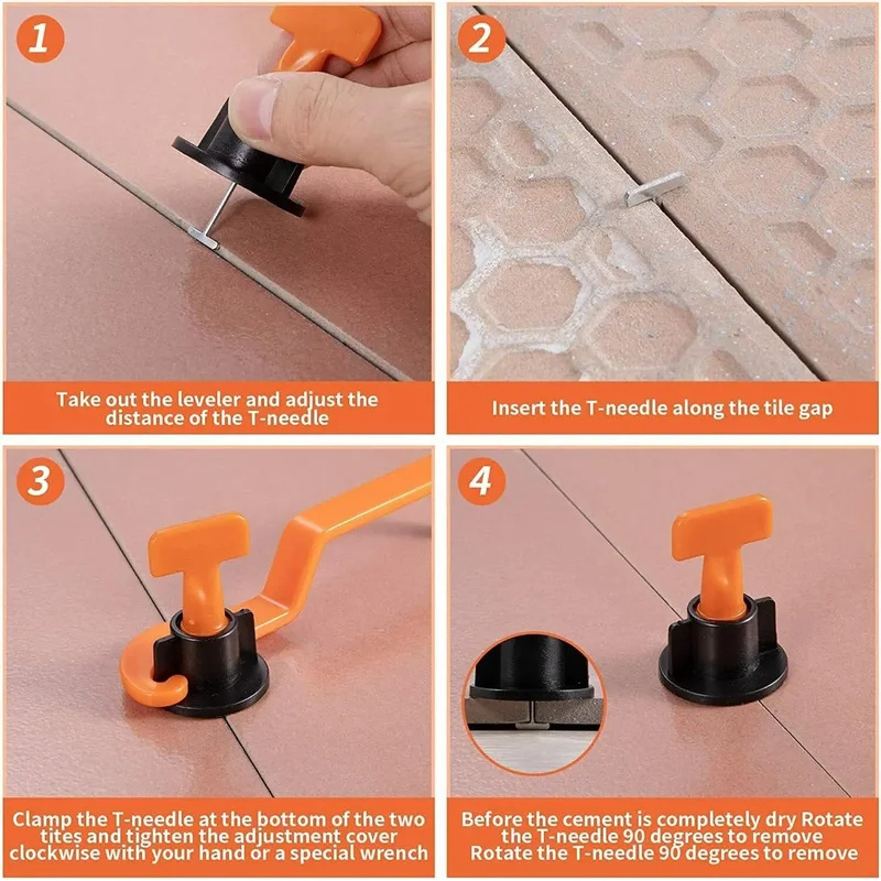 51-204Pcs Floor Tile Leveling  - огляд і ціна Polymer Clay Set