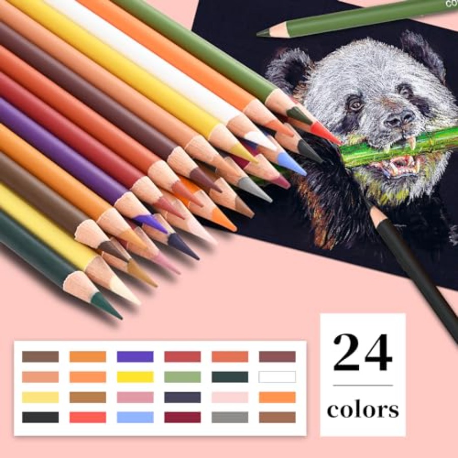 Colored Charcoal Pencils Drawi - огляд і ціна Chalk Pastel Set
