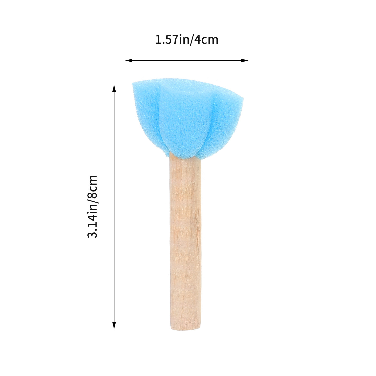 20Pcs Portable Sponge Paint Br - огляд і ціна Art Craft Course