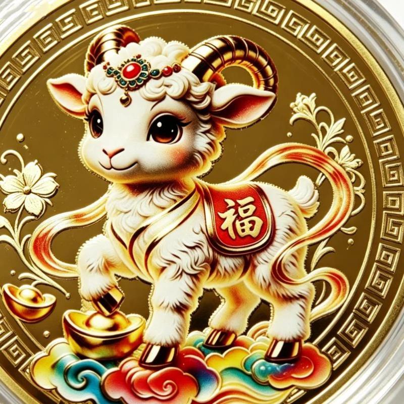 Of The Goat Souvenir Coins 202 - огляд і ціна Art Craft Display