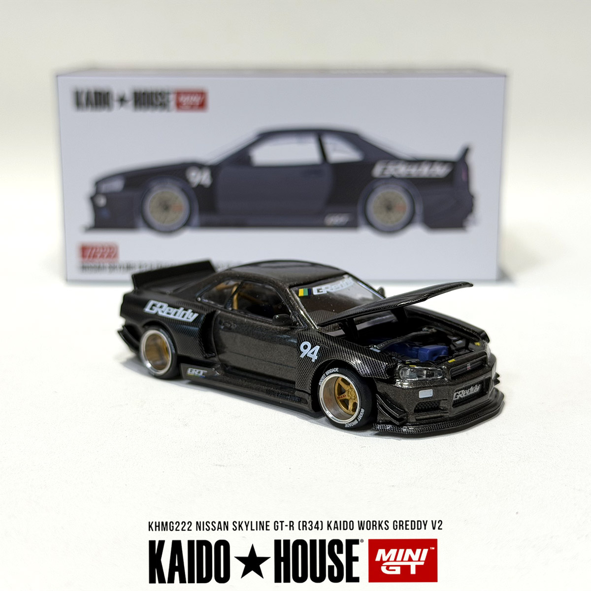 Mini GT x Kaido House 1:64 Nis - огляд і ціна Art Craft House