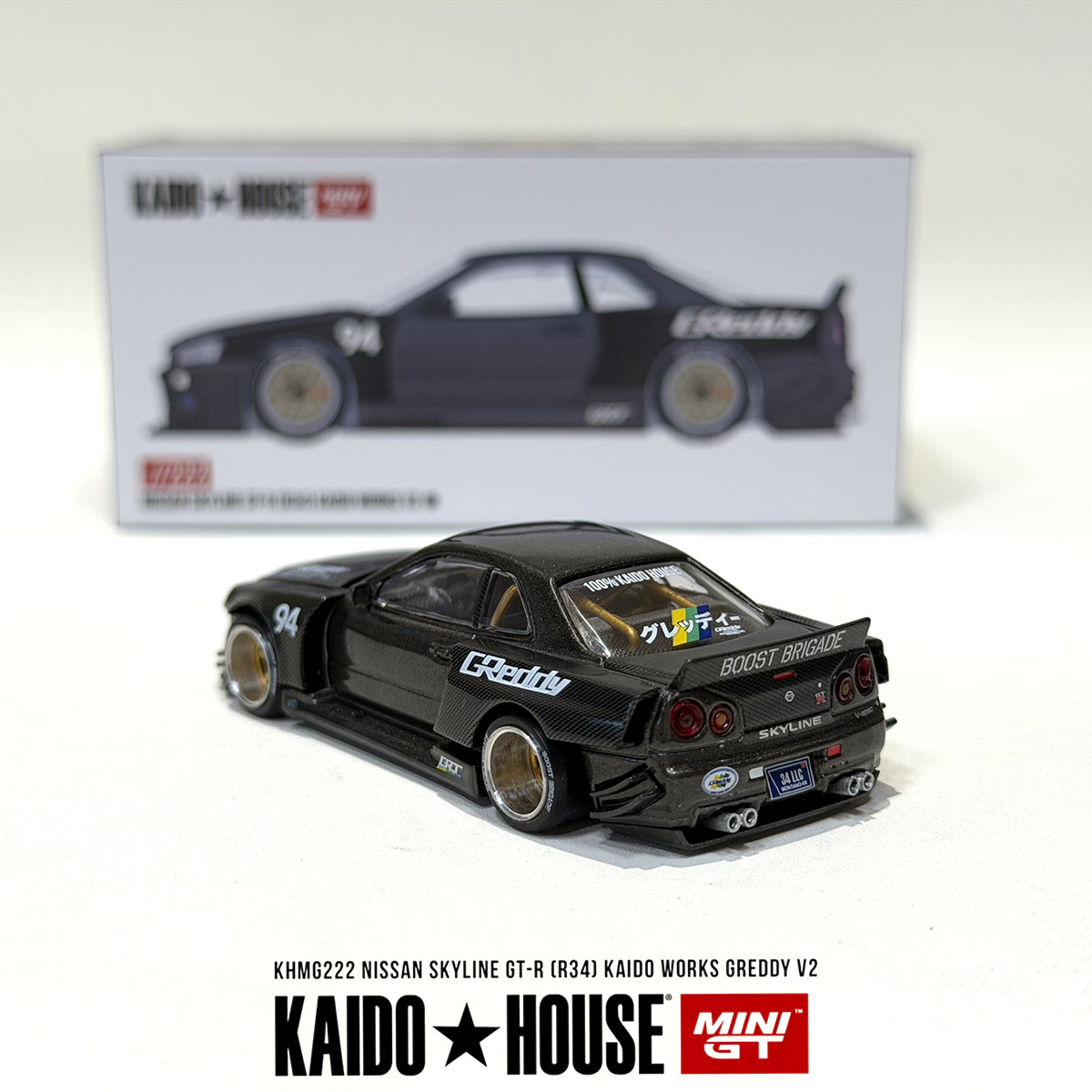 Mini GT x Kaido House 1:64 Nis - огляд і ціна Art Craft House