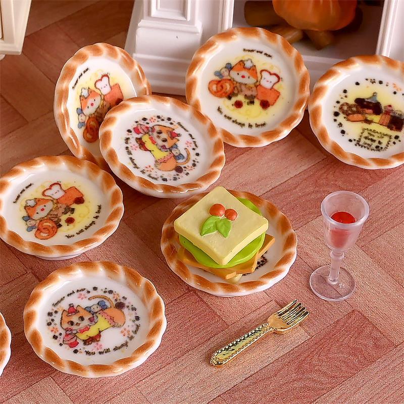 10Pcs/set Dollhouse Miniature  - огляд і ціна Art Craft House