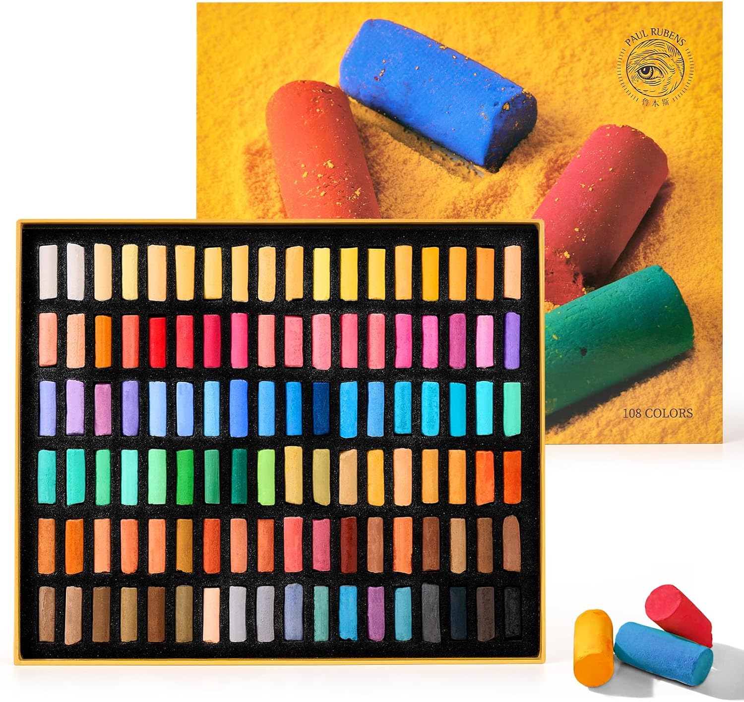 Paul Rubens Soft Pastel Set 48 - огляд і ціна Chalk Pastel Set