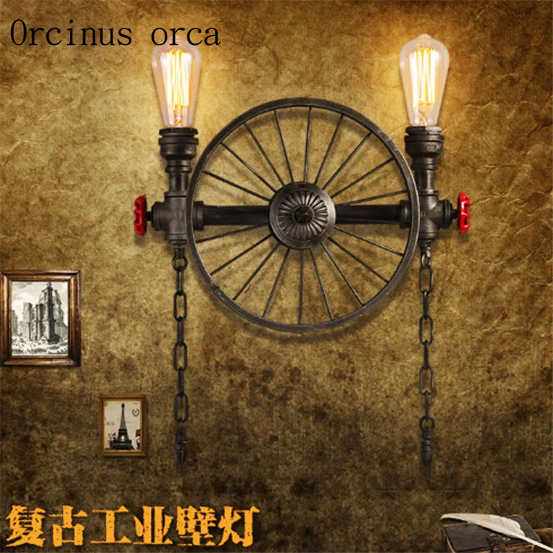Water pipe wall lamp, American - огляд і ціна Art Craft Restaurant