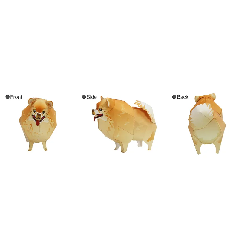 Pomeranian Dog Folding Origami - огляд і ціна Art And Craft Nature