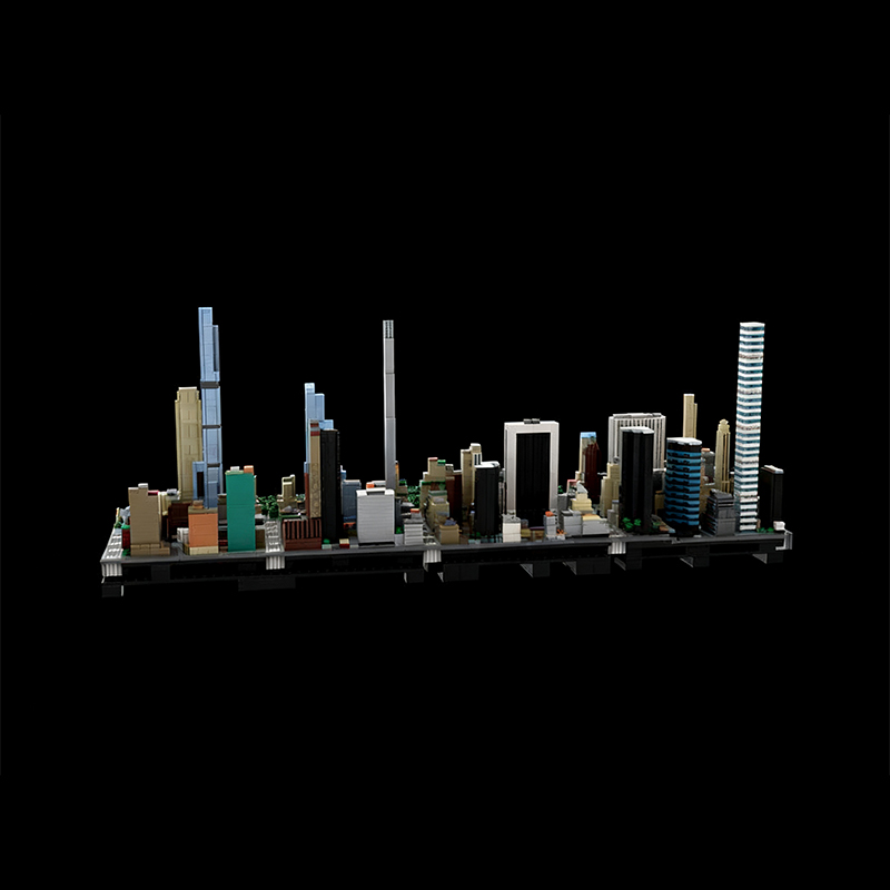 4313pcs MOC Central Park Billi - огляд і ціна Art Craft Nyc