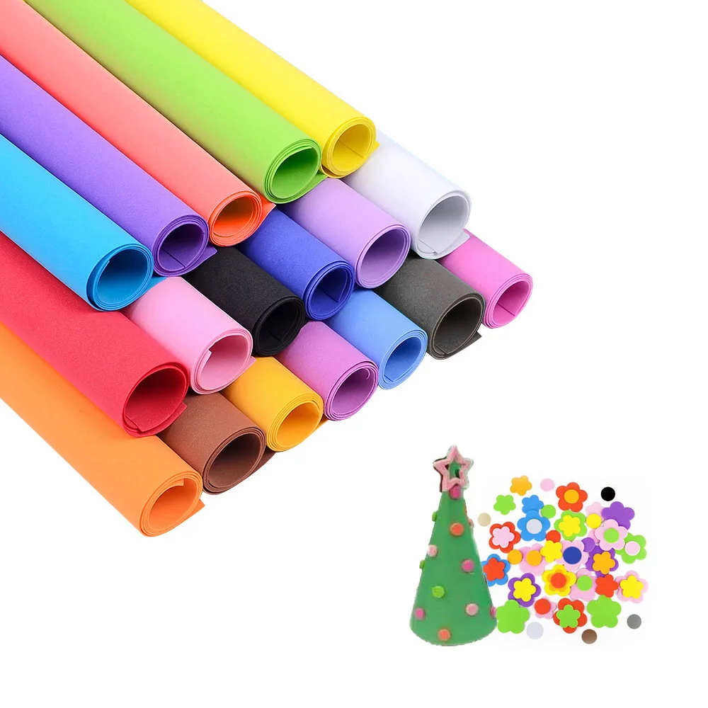 1/18Pcs Colorful EVA Foam Shee - огляд і ціна Art Craft Birthday Party