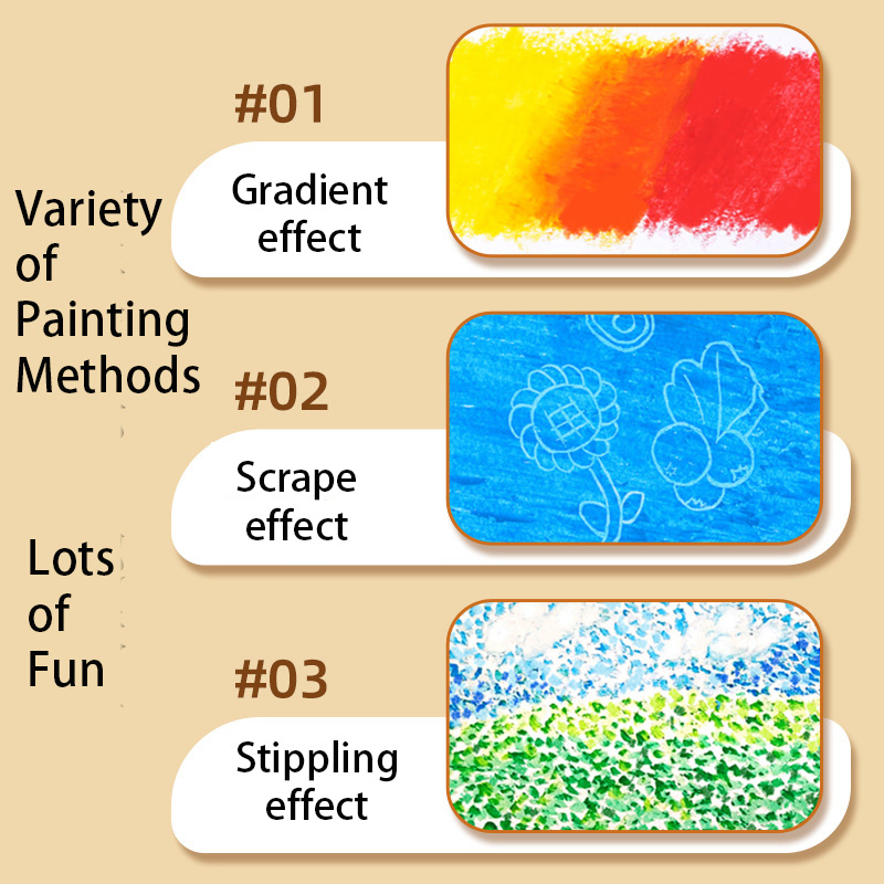 Washable Soft Oil Pastels Prof - огляд і ціна Chalk Pastel Set