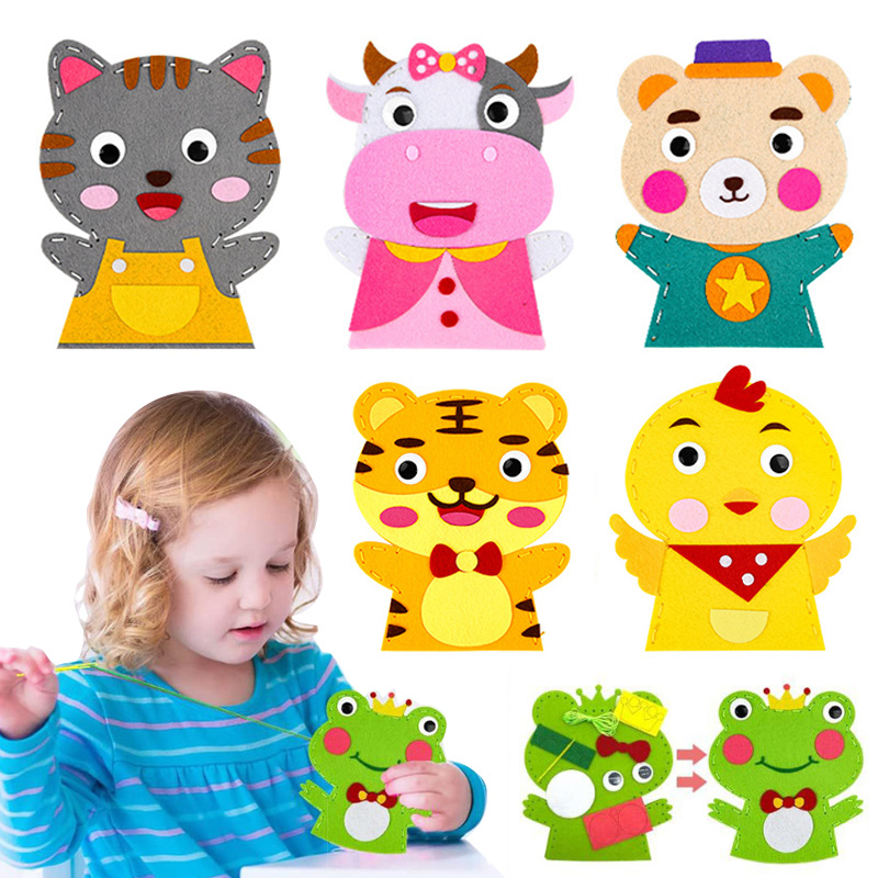Cute Cartoon Animal Hand Puppe - огляд і ціна Art And Craft Nature