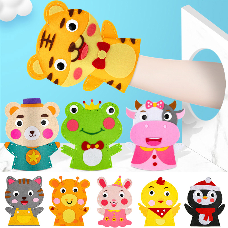 Cute Cartoon Animal Hand Puppe - огляд і ціна Art And Craft Nature