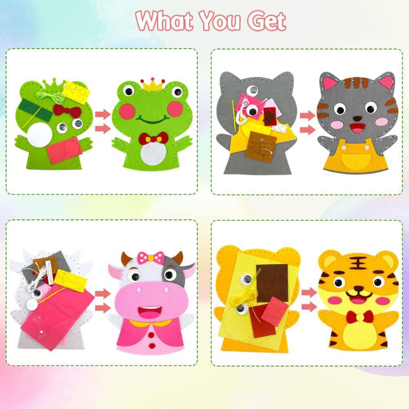 Cute Cartoon Animal Hand Puppe - огляд і ціна Art And Craft Nature