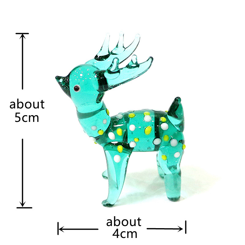 Custom Cute Christmas Deer Gla - огляд і ціна Art Craft Display