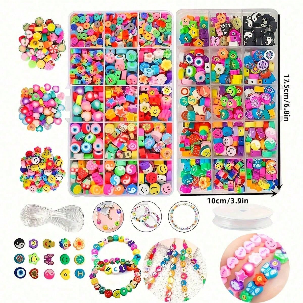 1450/1200/250pcs Polymer Clay  - огляд і ціна Polymer Clay Set