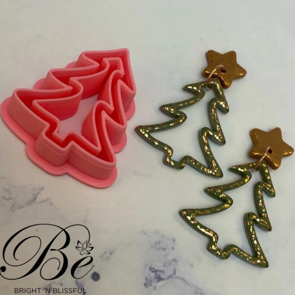 Clay Cutter Shape Christmas Tr - огляд і ціна Polymer Clay Set