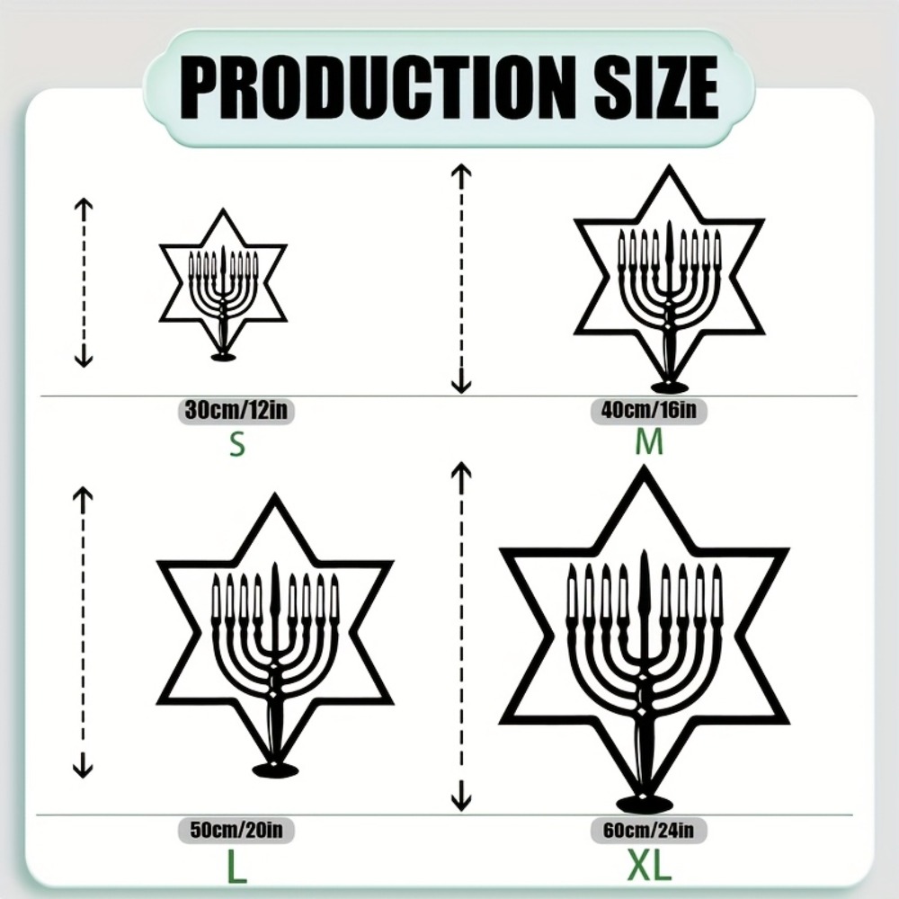 CIFBUY Metal Wall Art Menorah  - огляд і ціна Art & Craft On Wild Animals For Preschoolers