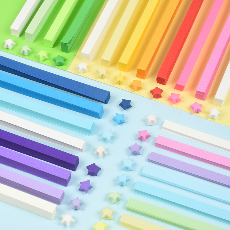 540 Sheets Star Origami Paper  - огляд і ціна Art Craft Birthday Party