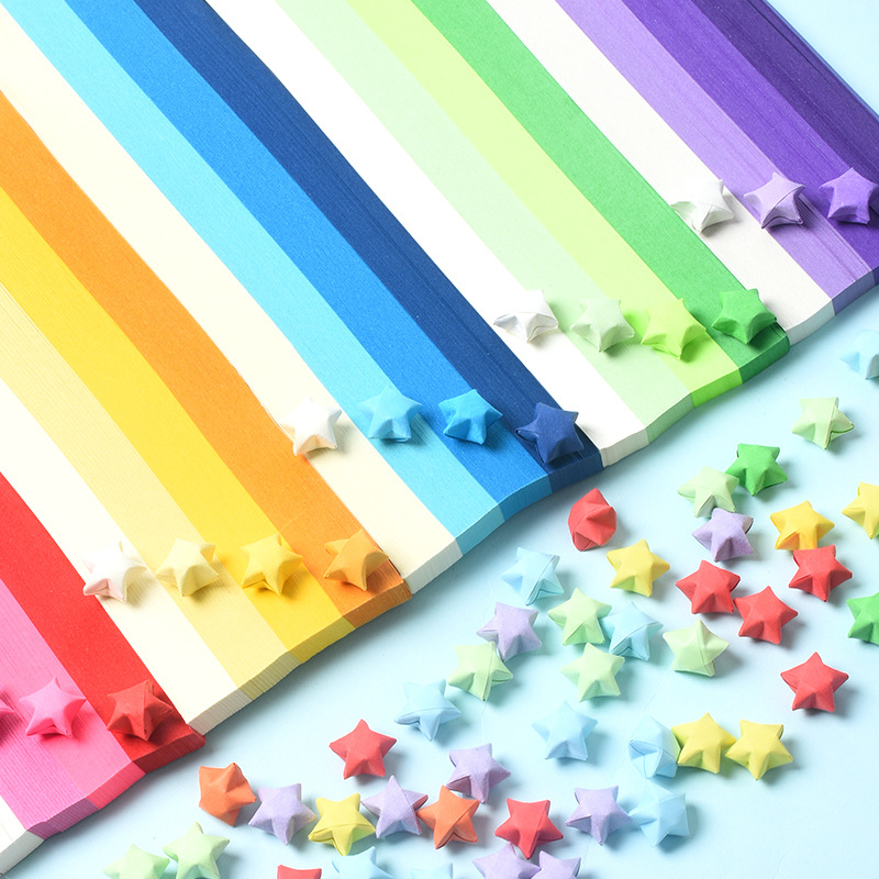 540 Sheets Star Origami Paper  - огляд і ціна Art Craft Birthday Party