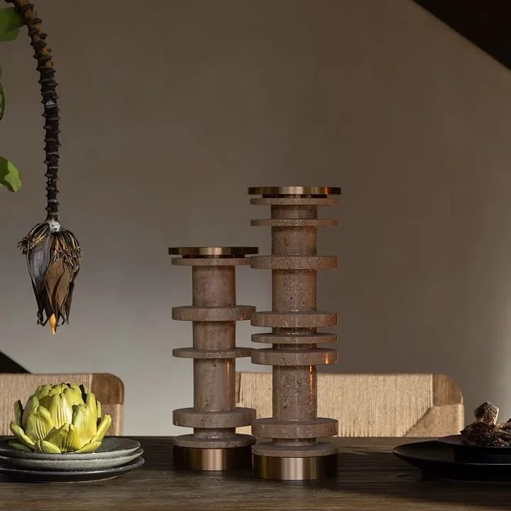 Resin Metal Decorative Candle  - огляд і ціна Art Craft Restaurant
