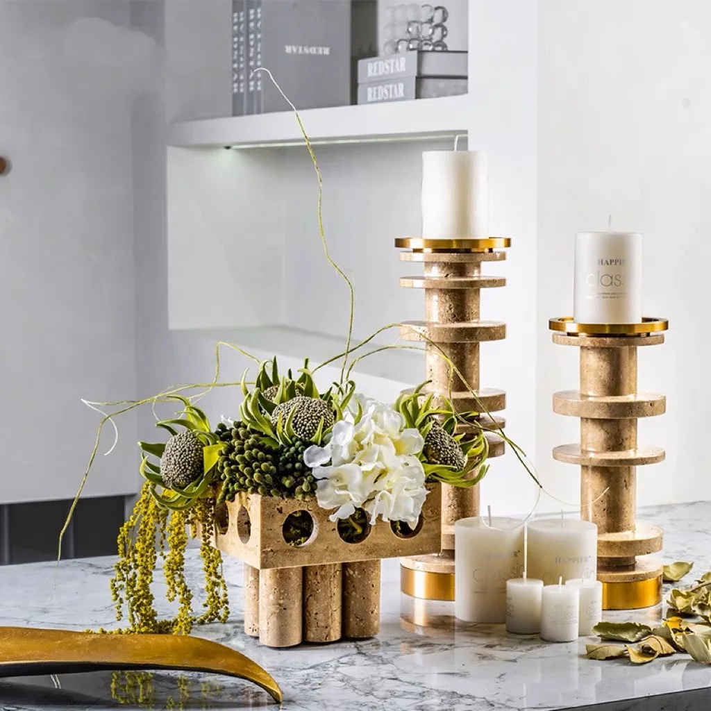 Resin Metal Decorative Candle  - огляд і ціна Art Craft Restaurant